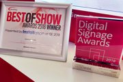 ISE2018「Digital Signage Awards」受賞